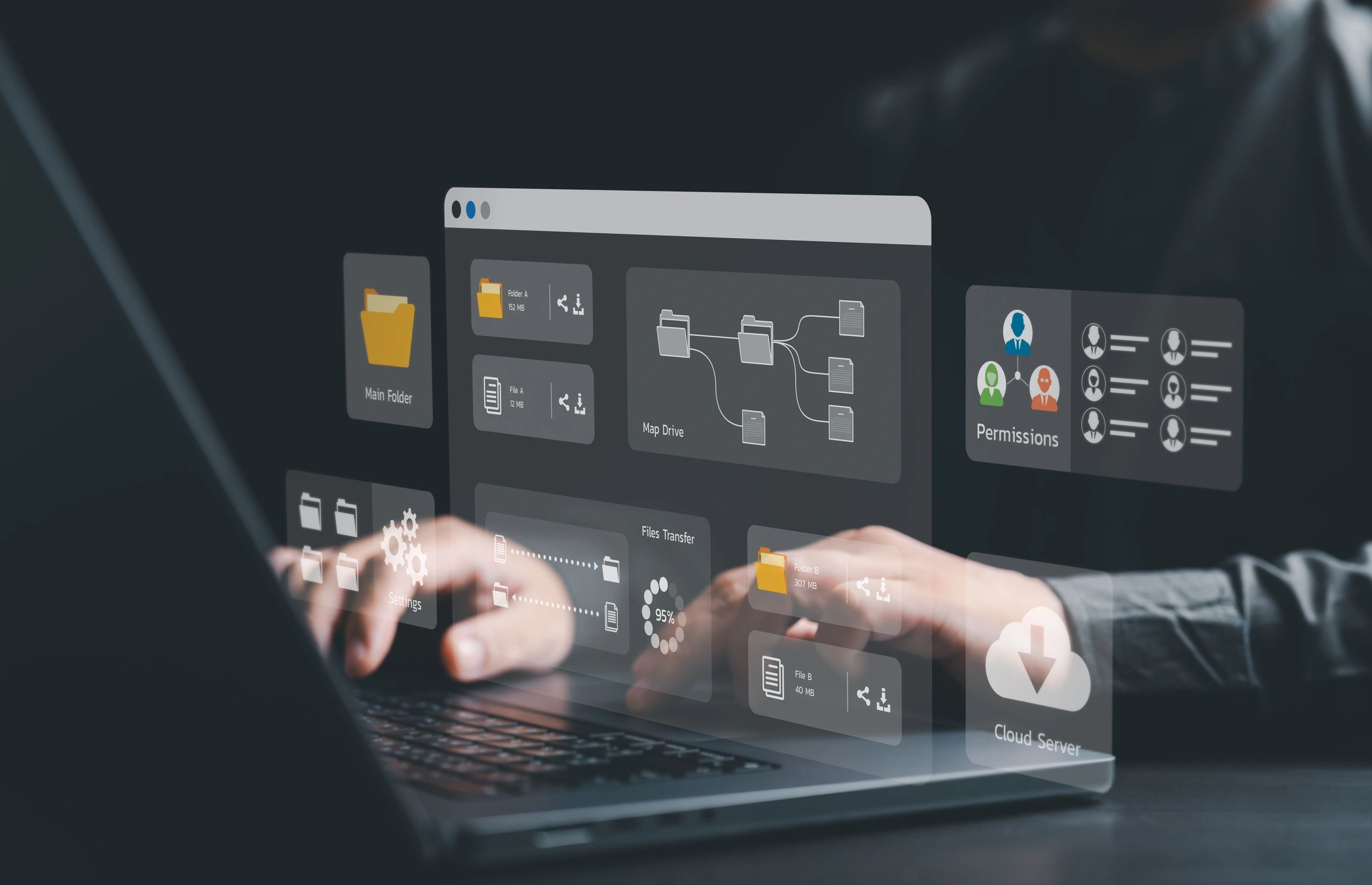 IT managed services network infrastructure