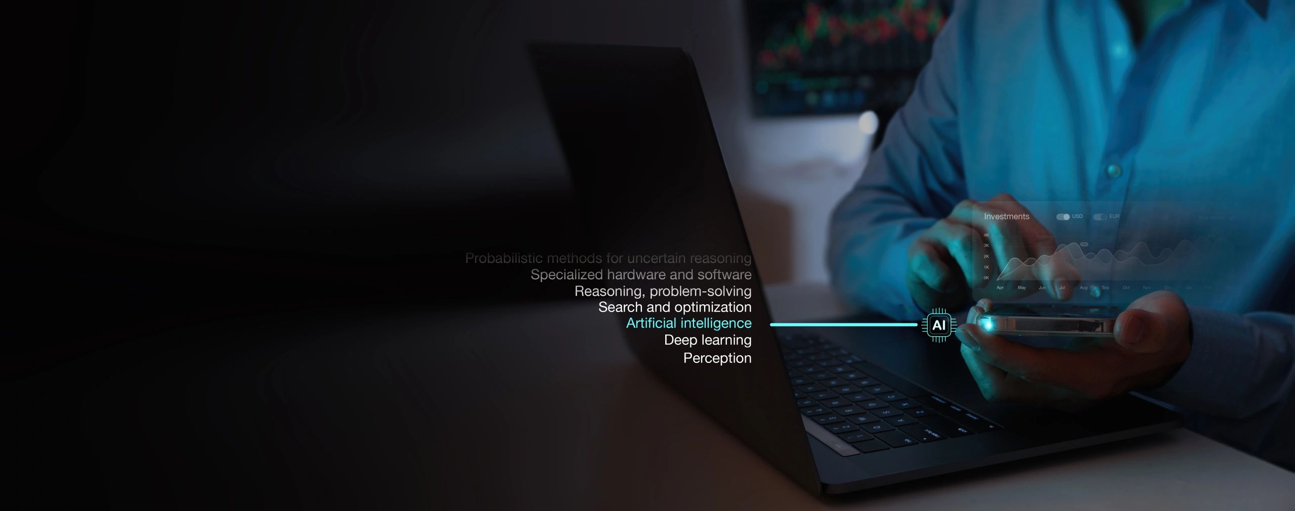 software development dark theme corporate