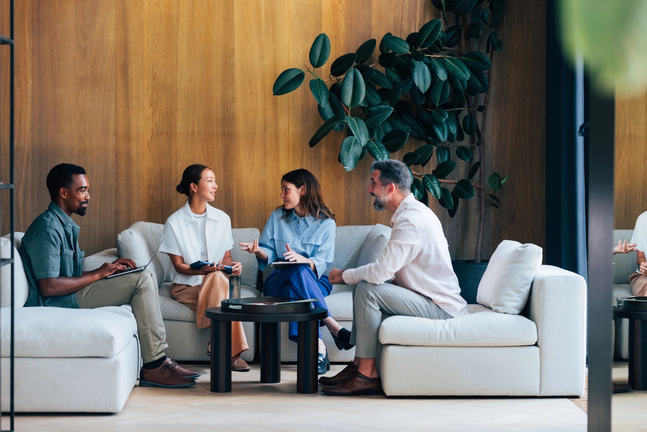 modern office teamwork